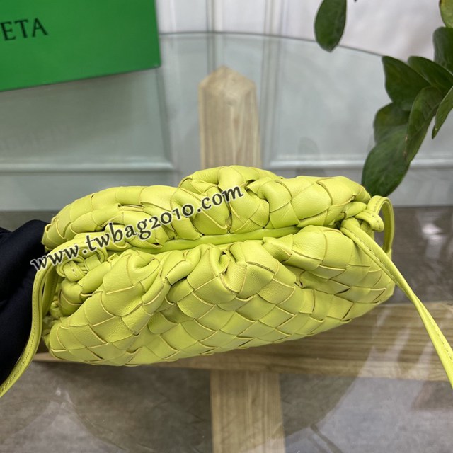 Bottega veneta高端女包 98061 寶緹嘉粗格編織羊皮雲朵POUCH手拿包 BV經典款女包  gxz1160